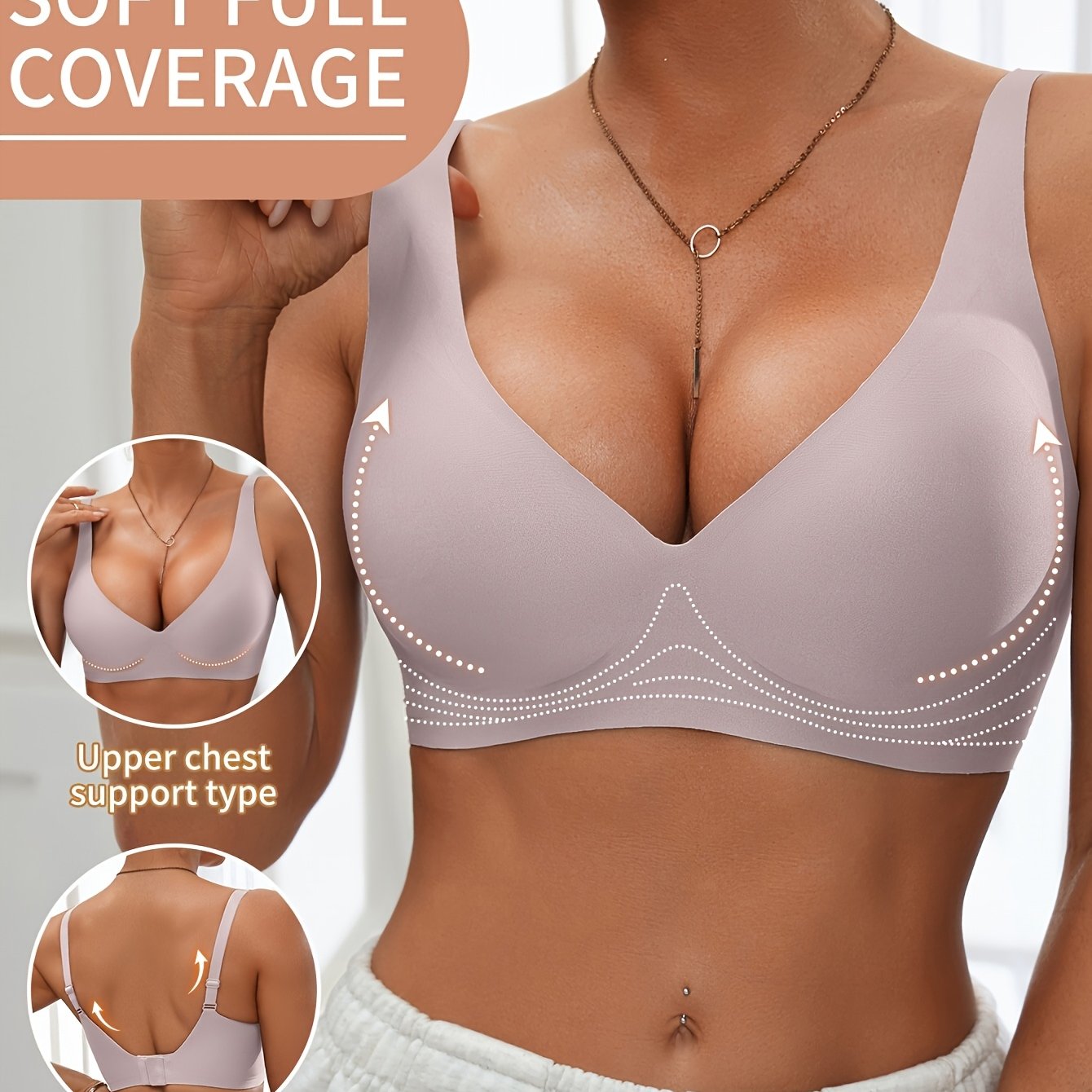 Isendra - Push-Up Beha met Hoge Comfort en Bedekking