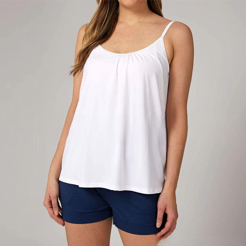 Monica - Tanktop met Ingebouwde Bh