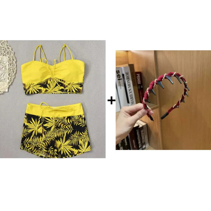 Taline - Twee-delige Badpak met Print voor Dames
