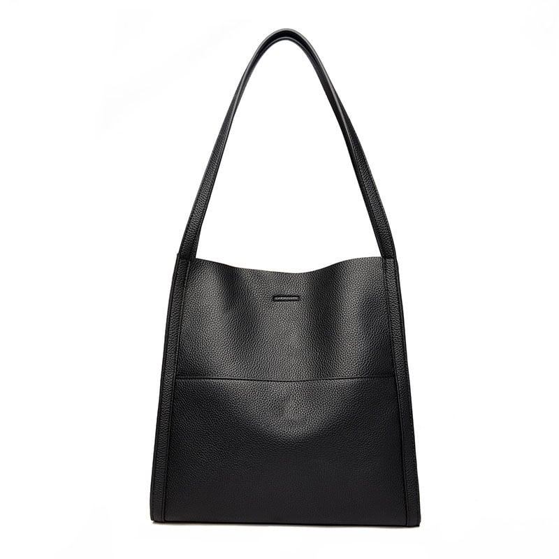 Corinne - Elegante en ruime leren schoudertas