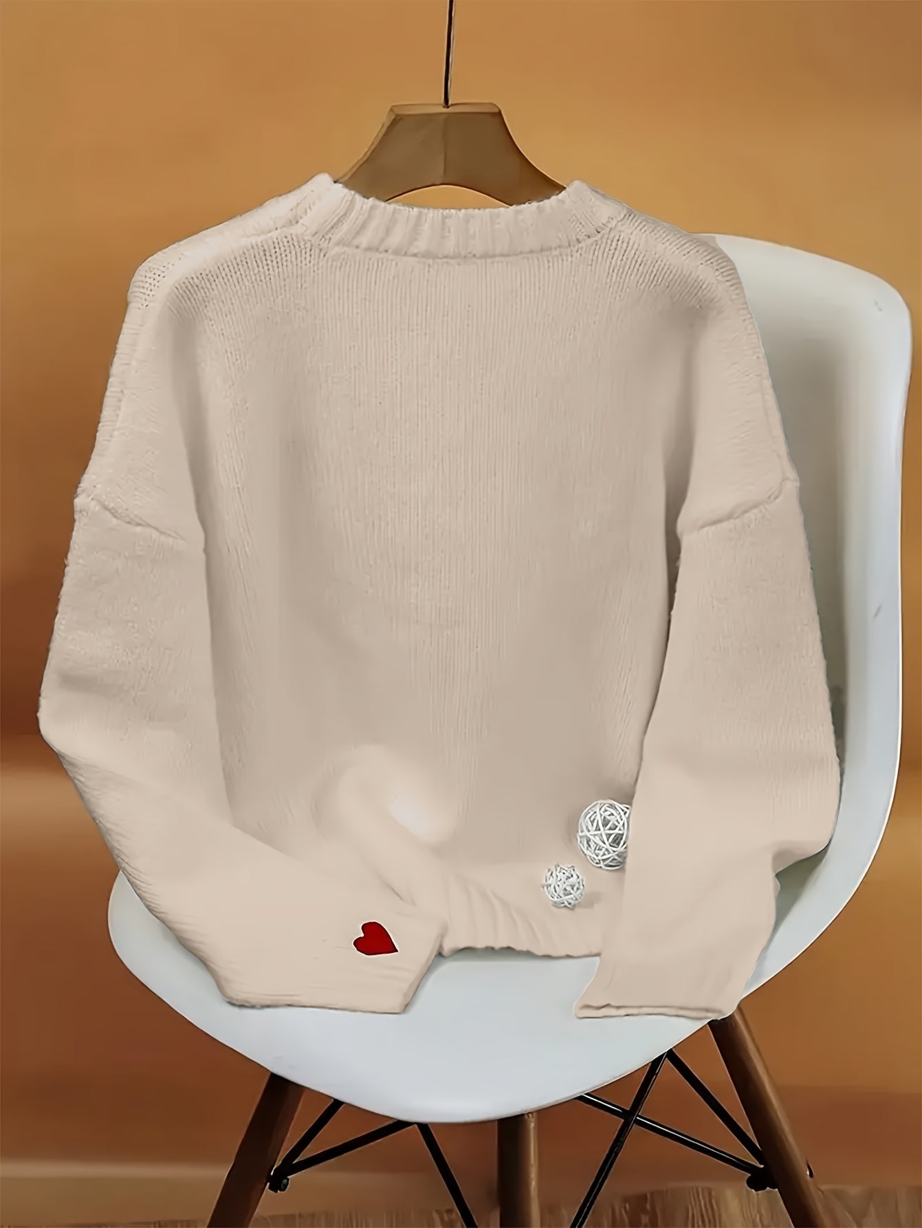 Lunetta - Casual Hart Gebreide Trui