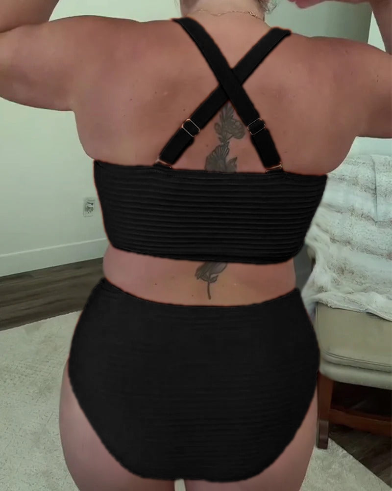 Mirelda - Casual effen triangelbikini