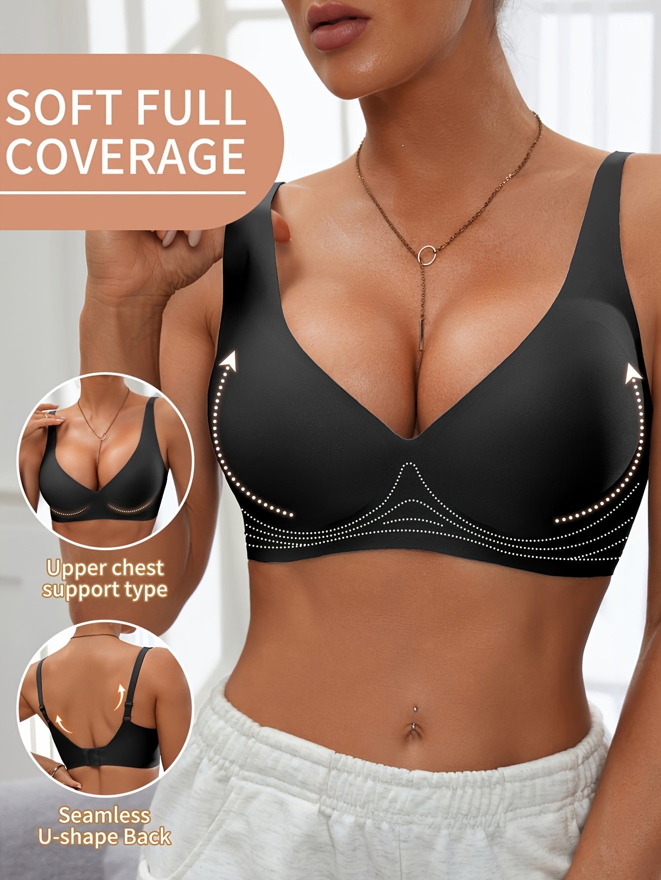 Isendra - Push-Up Beha met Hoge Comfort en Bedekking