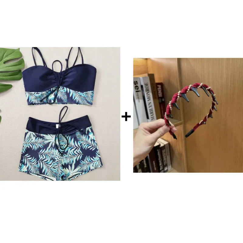 Taline - Twee-delige Badpak met Print voor Dames