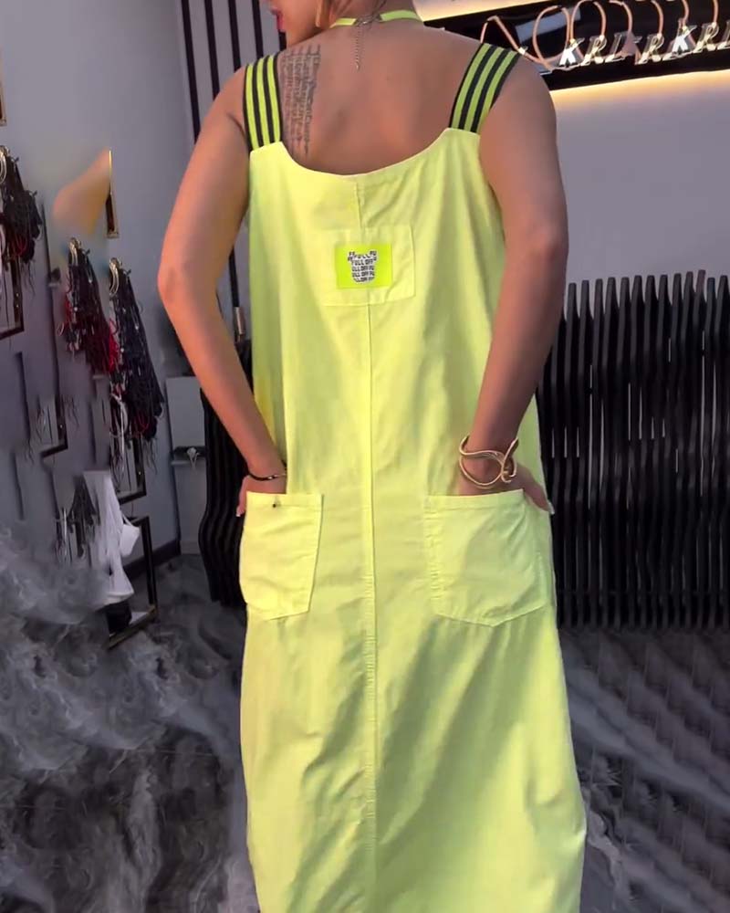 Nyelle - Losse jurk met losse bandjes