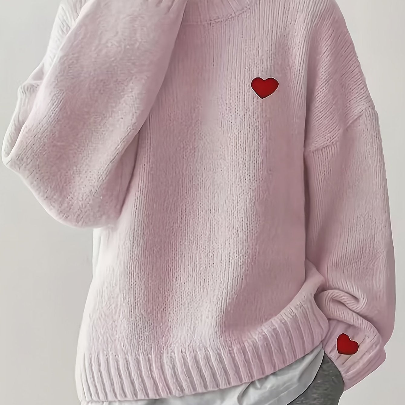 Lunetta - Casual Hart Gebreide Trui