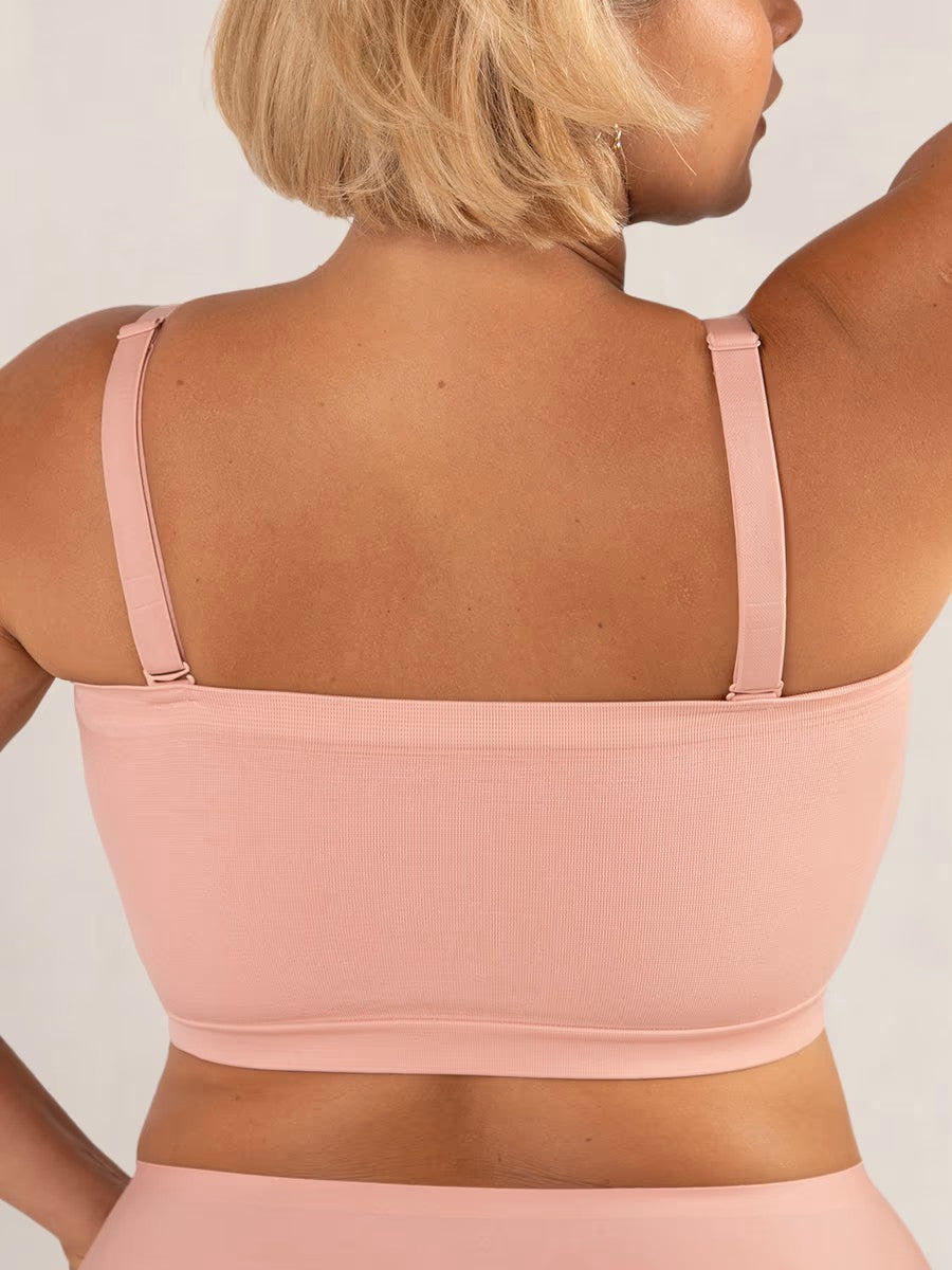 Lysena - Verstelbare strapless bandeau bh met draadloos comfort