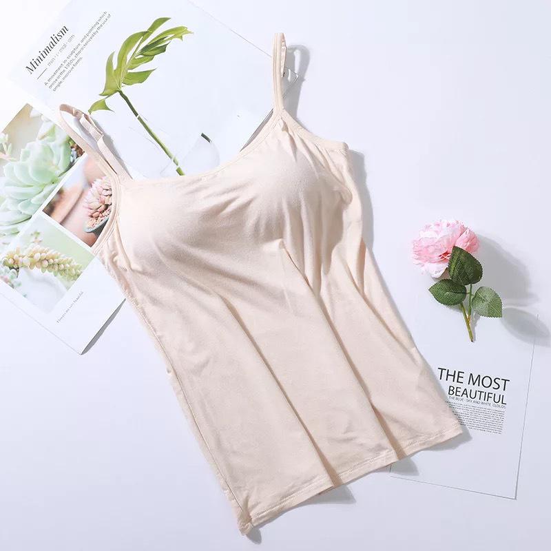 Monica - Tanktop met Ingebouwde Bh