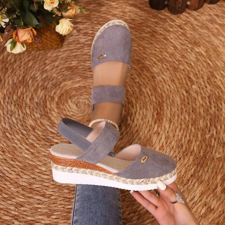 Lioraelle - Orthopedische sandalen met platform, geventileerd en casual