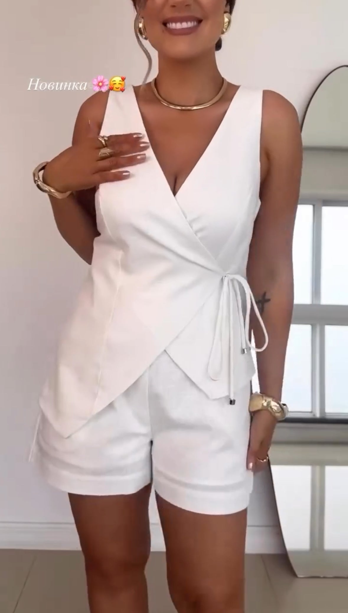 Nolene - Chic tweedelige zomersertje