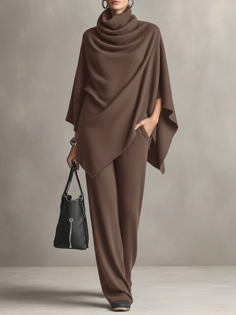 Noraliviennea - Elegante Drapé Twee-delige Set