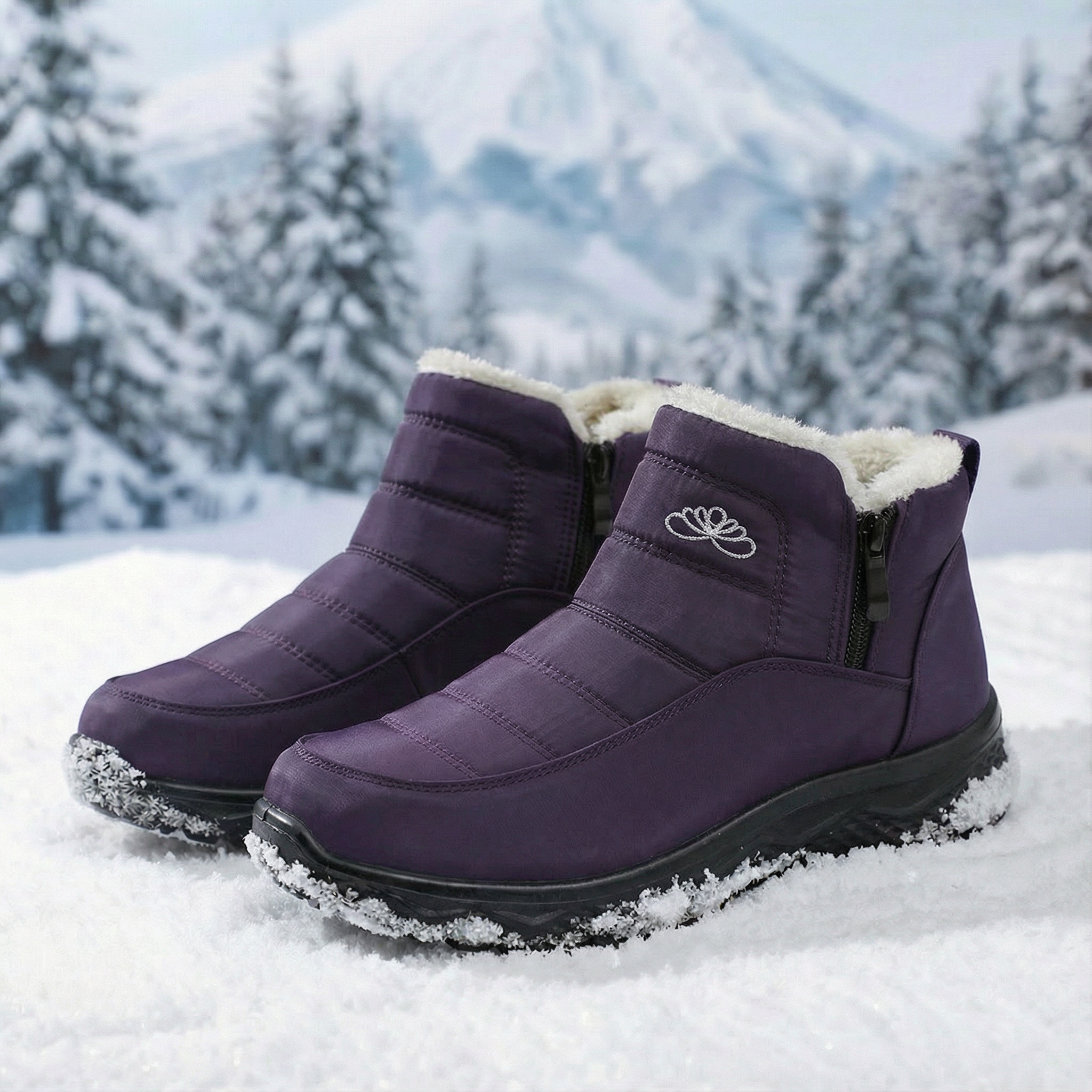 Oravellivra - Comfortabele Lage Fleece Boots