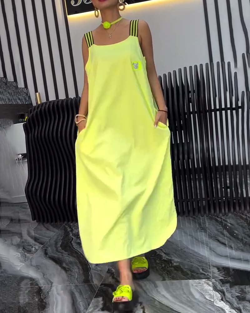 Nyelle - Losse jurk met losse bandjes