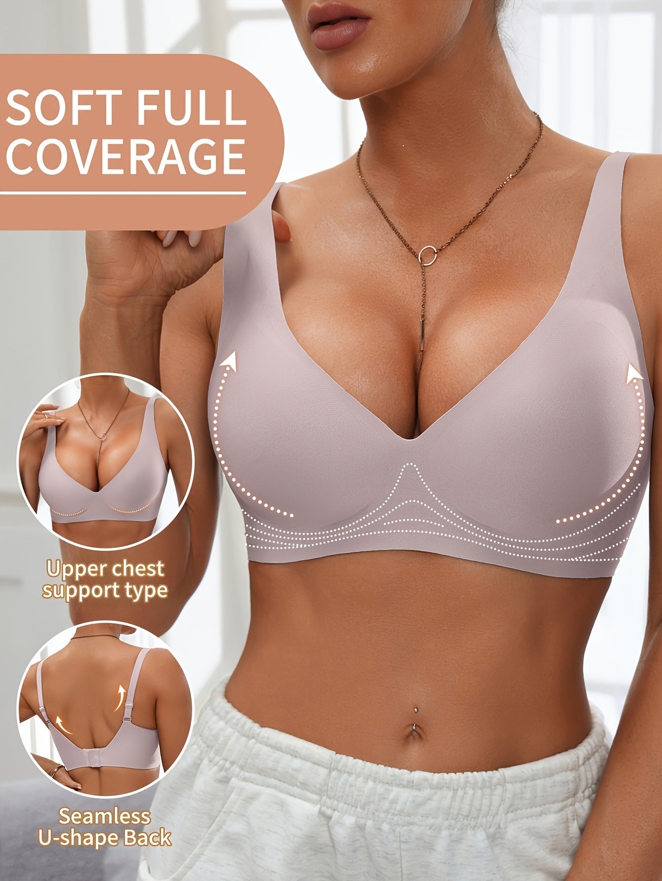 Isendra - Push-Up Beha met Hoge Comfort en Bedekking