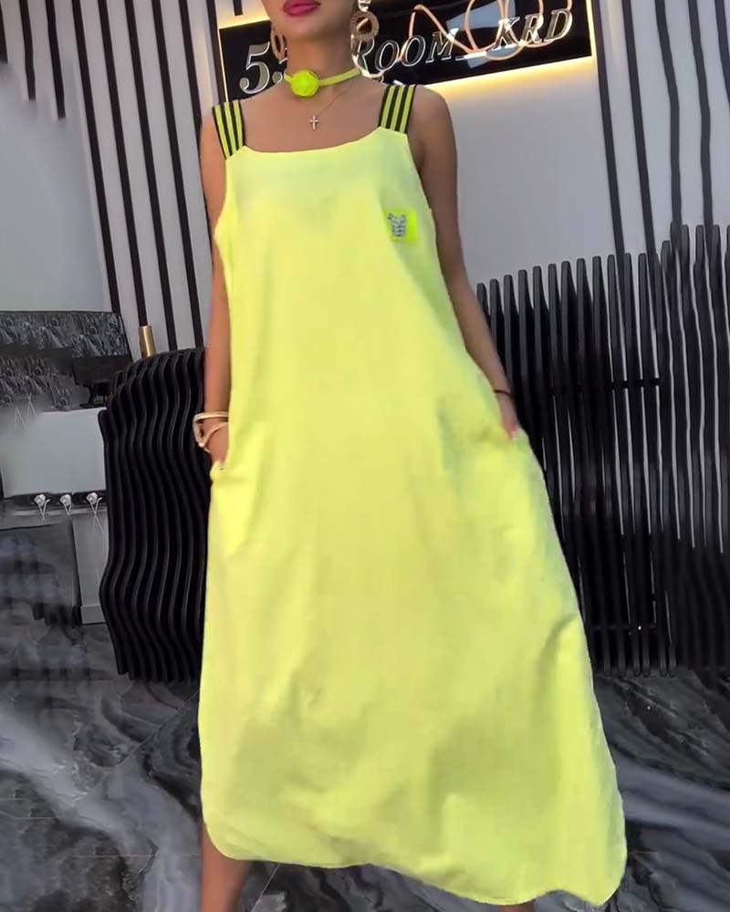 Nyelle - Losse jurk met losse bandjes