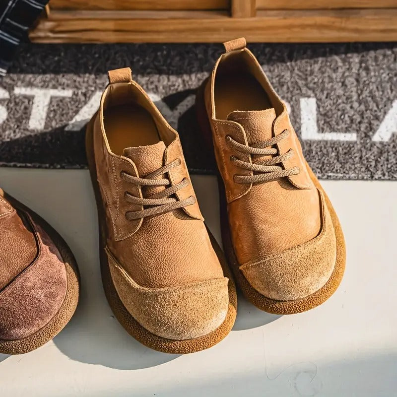 William - Heren orthopedische leren schoenen