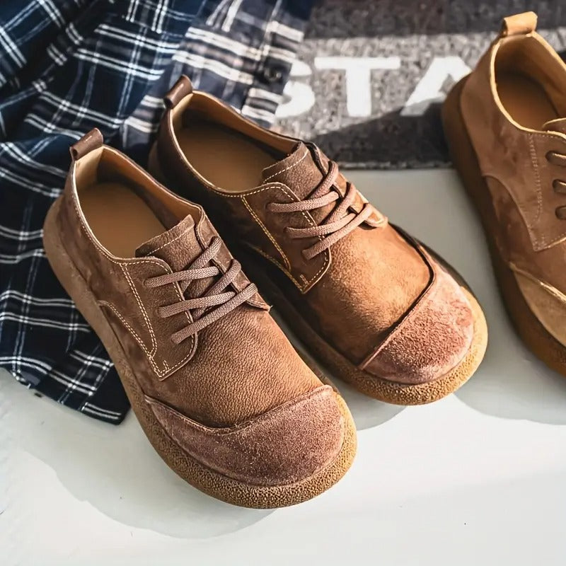 William - Heren orthopedische leren schoenen