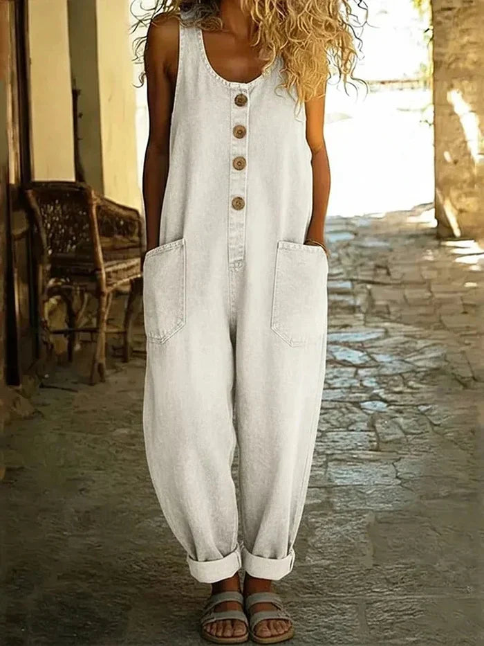 Kallune - Casual Denim Salopette voor Dames