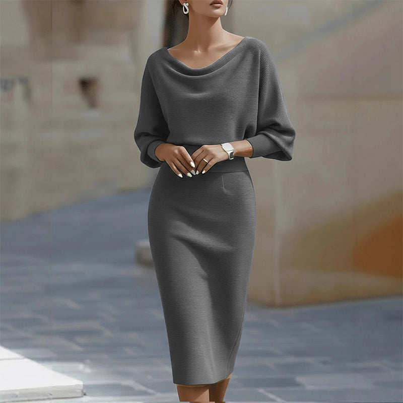 Cyranisse - Sculptante Jurk Moderne Elegantie
