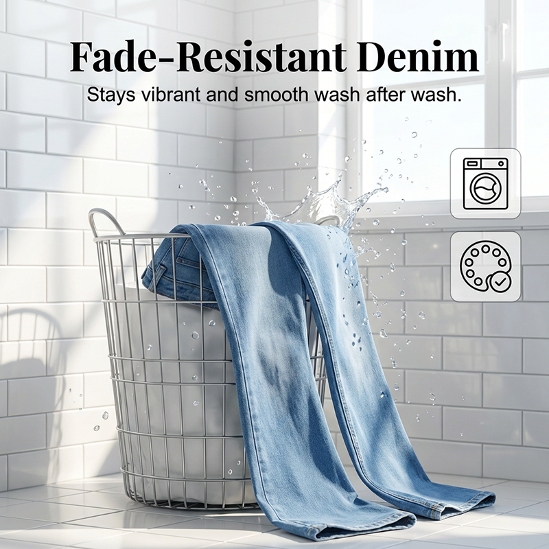 Evarixa - Dames Jeans Hoge Taille Uitlopende Snit Flatterende Silhouet