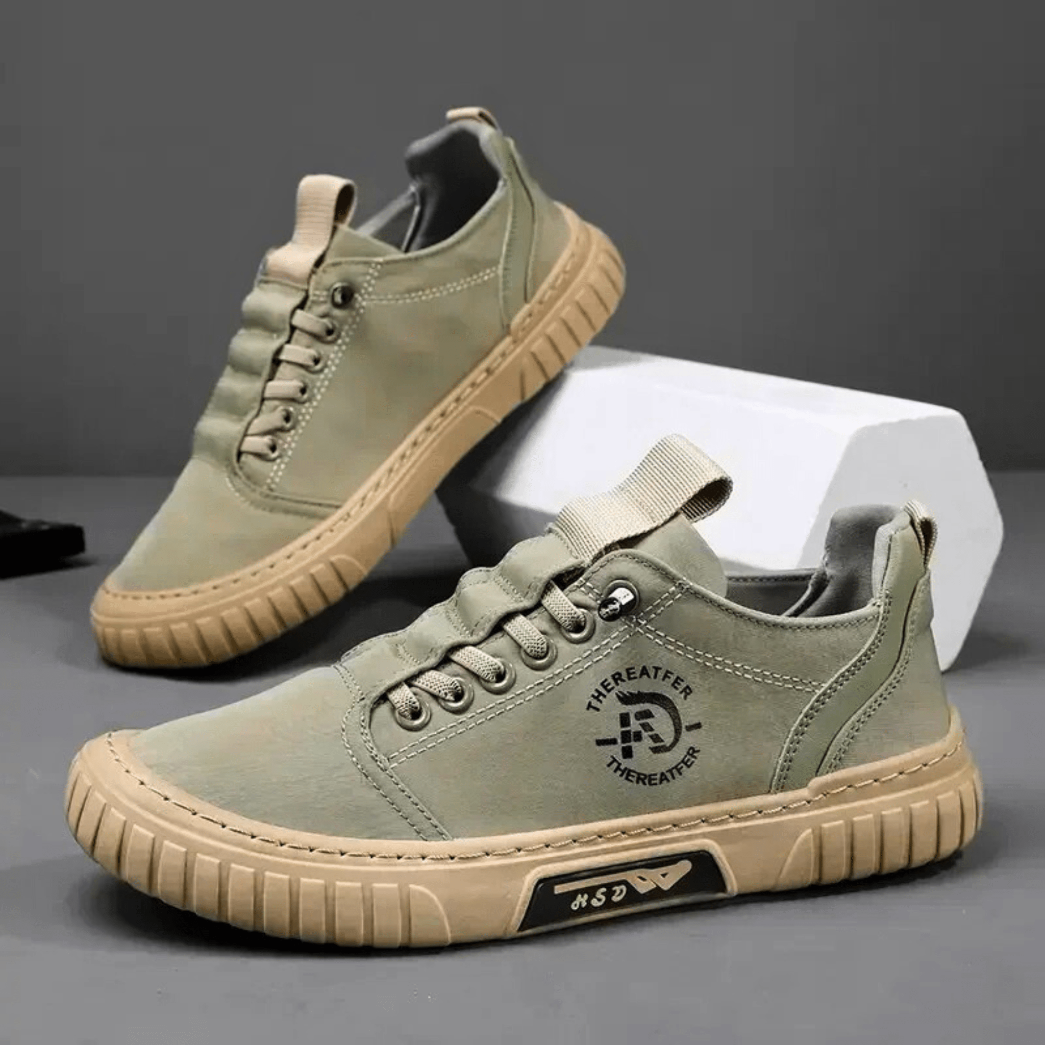 Cedric - Lichte en comfortabele casual herensneakers
