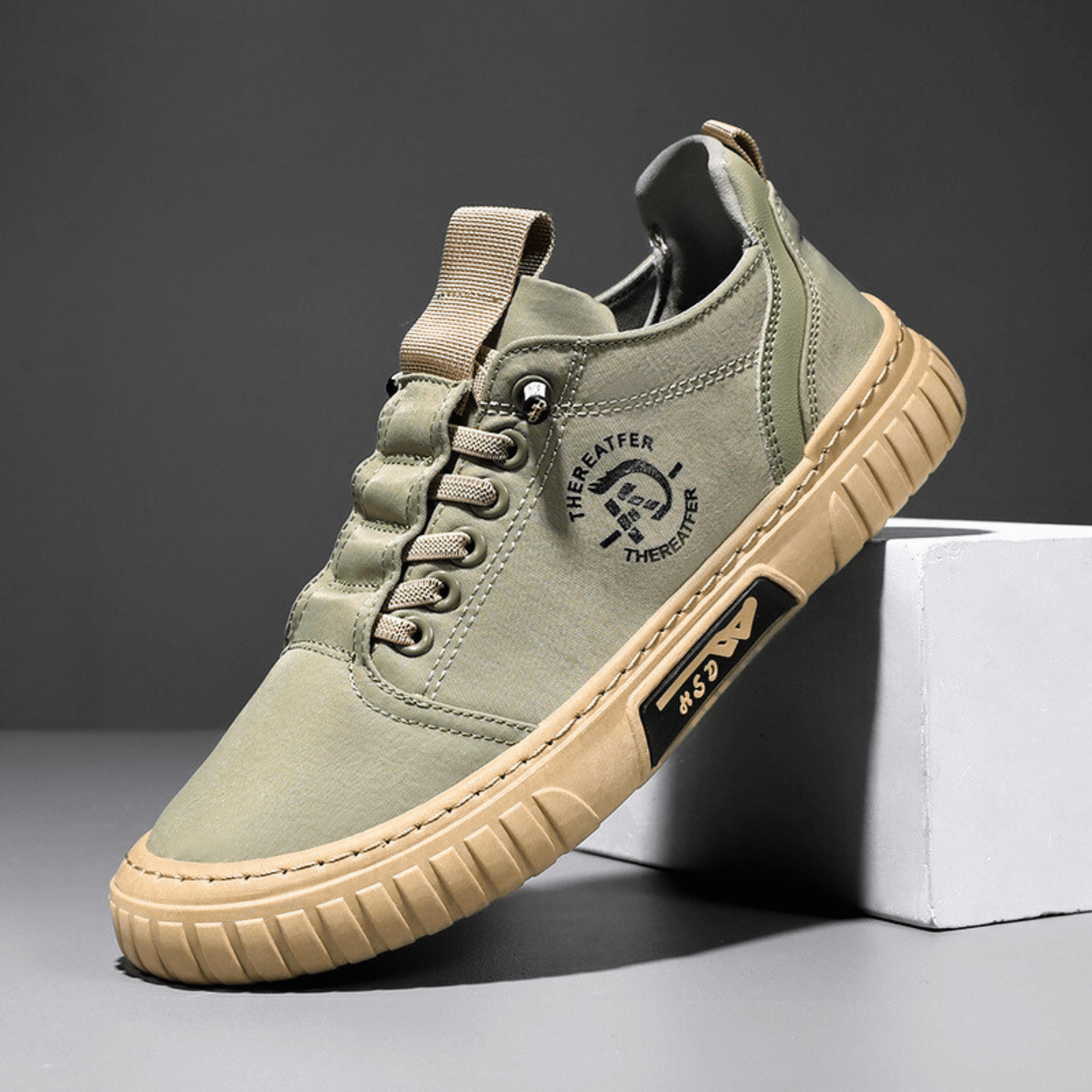 Cedric - Lichte en comfortabele casual herensneakers