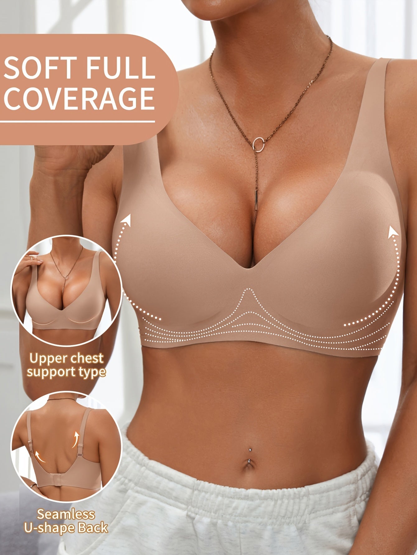 Isendra - Push-Up Beha met Hoge Comfort en Bedekking