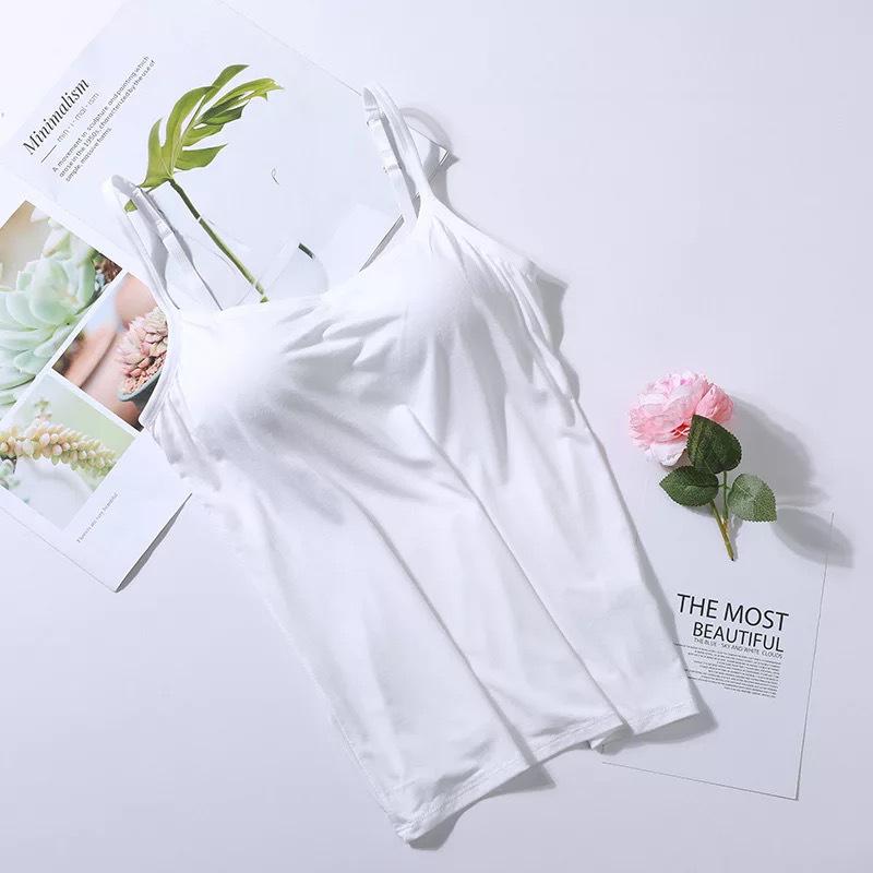 Monica - Tanktop met Ingebouwde Bh