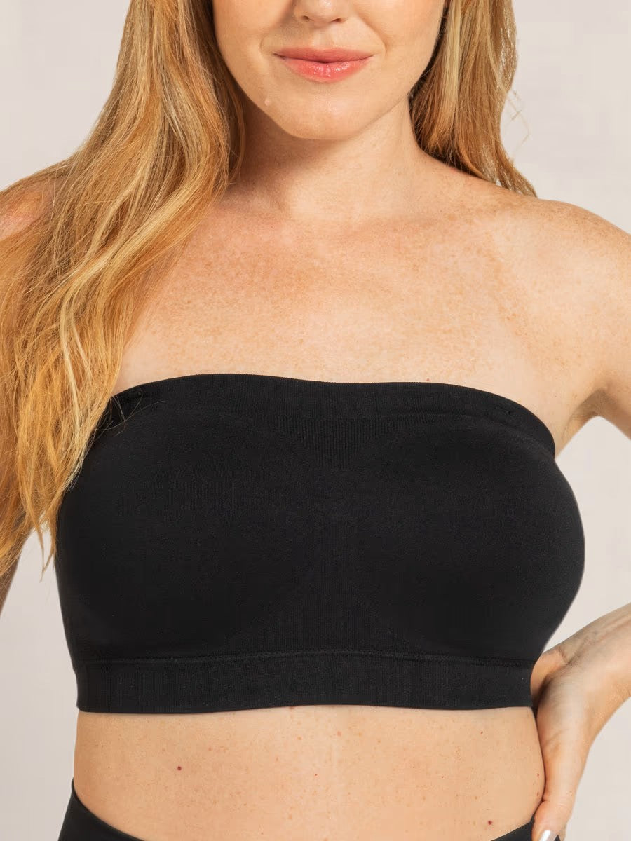 Lysena - Verstelbare strapless bandeau bh met draadloos comfort