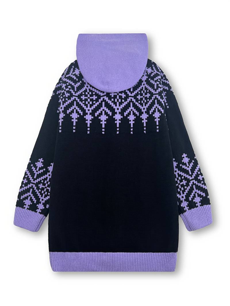 Isaralisse - Oversized Winterprint Mantel