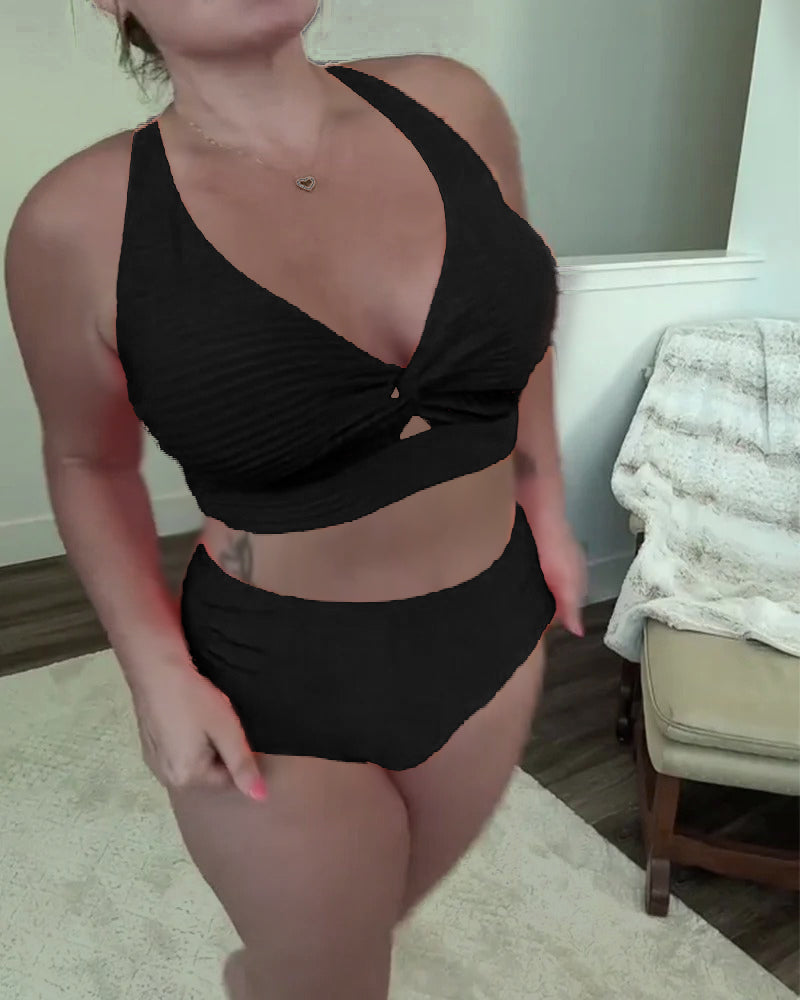 Mirelda - Casual effen triangelbikini
