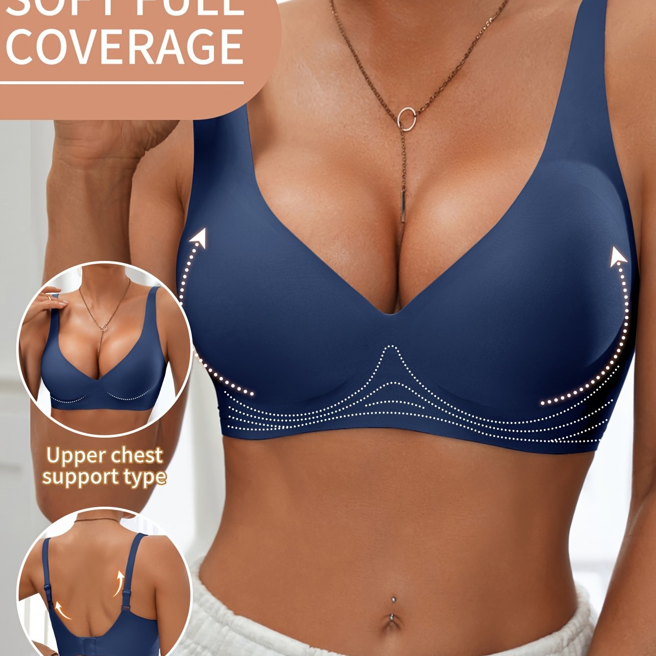 Isendra - Push-Up Beha met Hoge Comfort en Bedekking