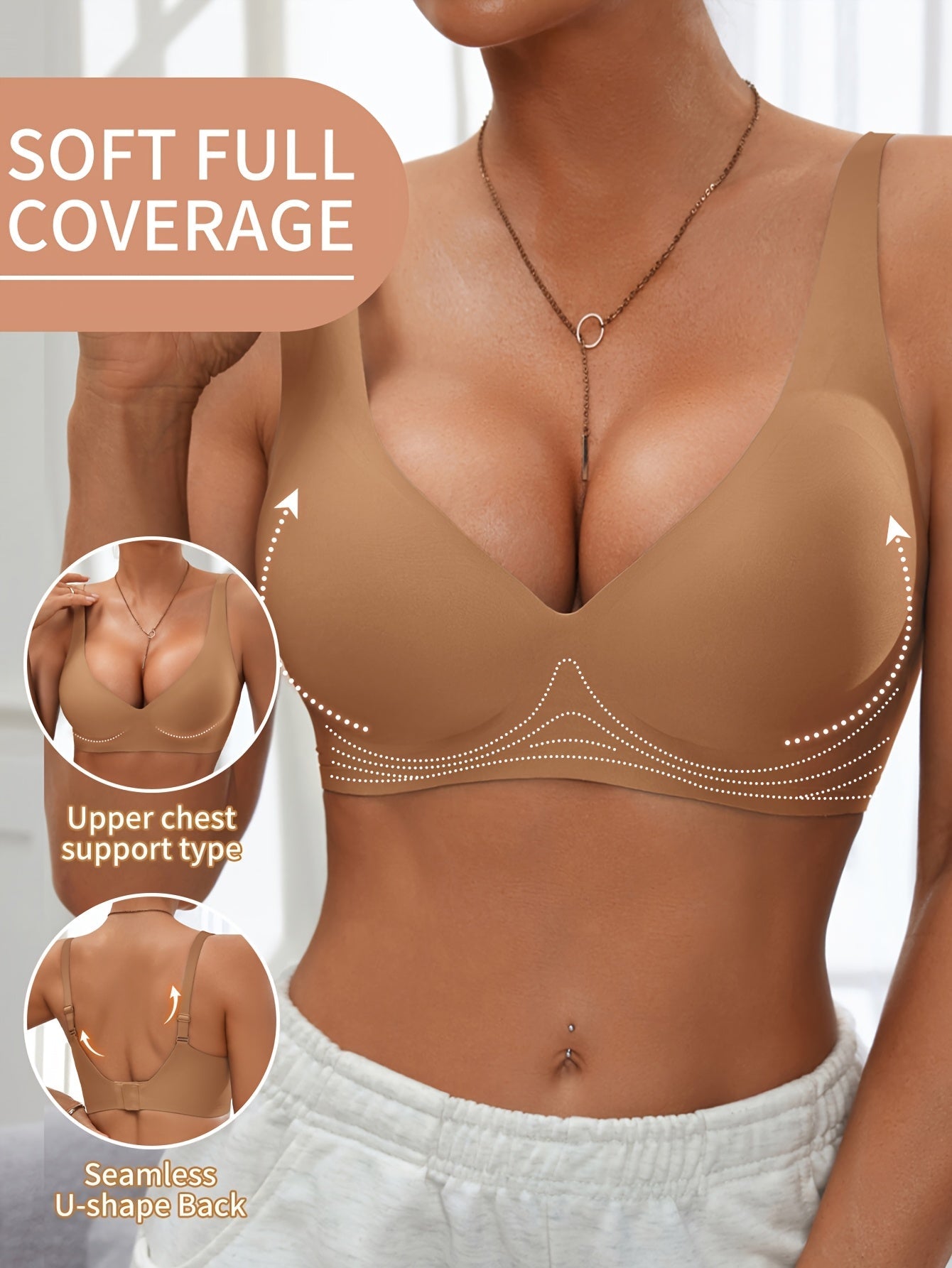Isendra - Push-Up Beha met Hoge Comfort en Bedekking