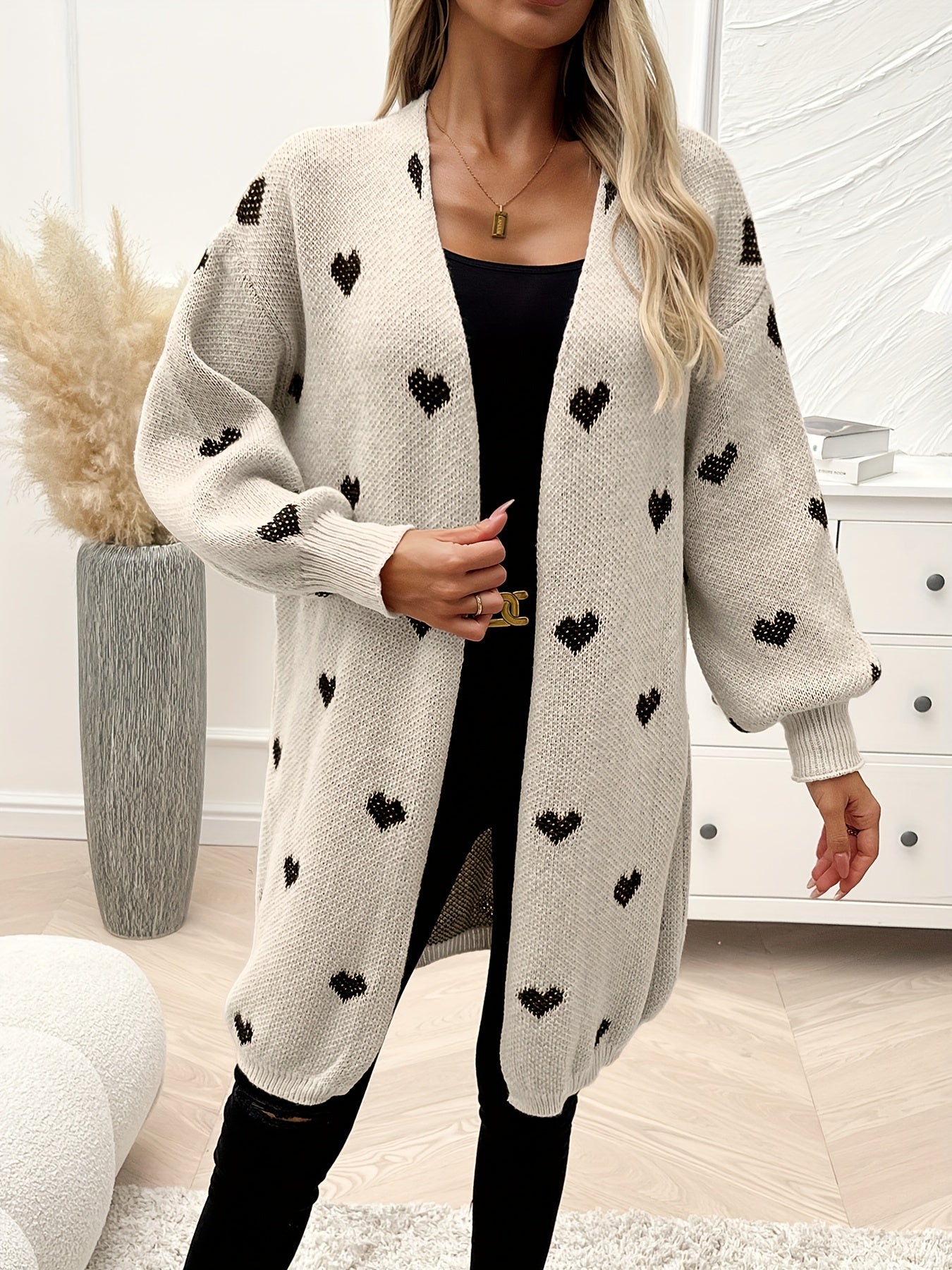 Noretta - Cardigan Tricot Hart Casual