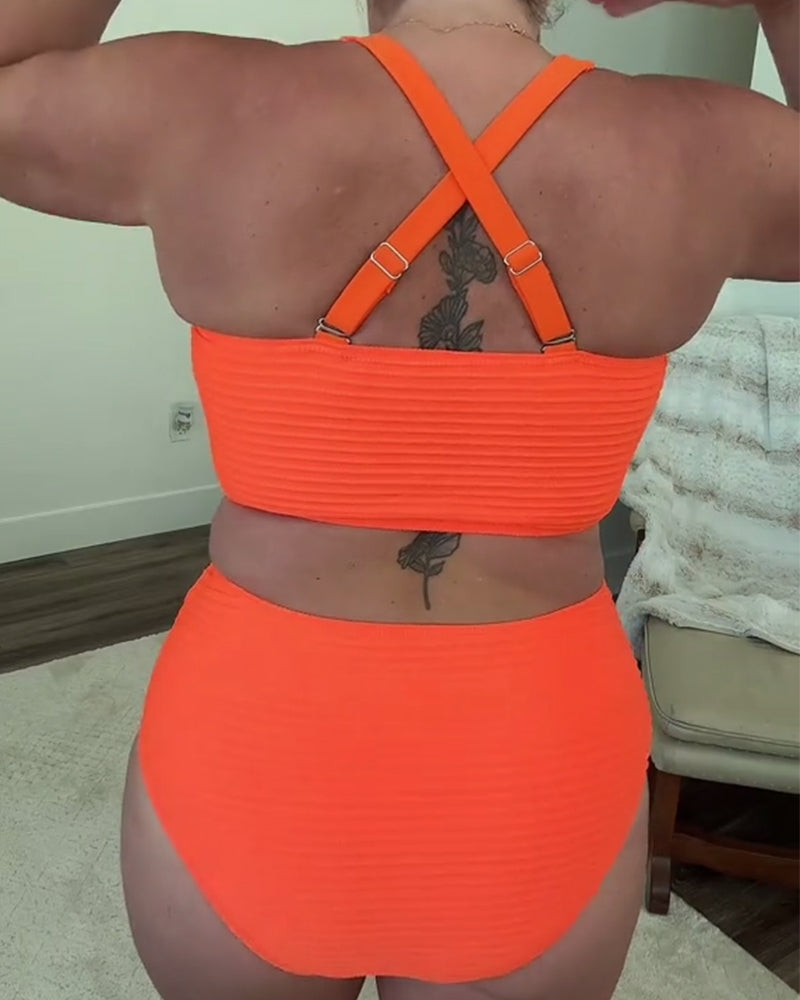 Mirelda - Casual effen triangelbikini