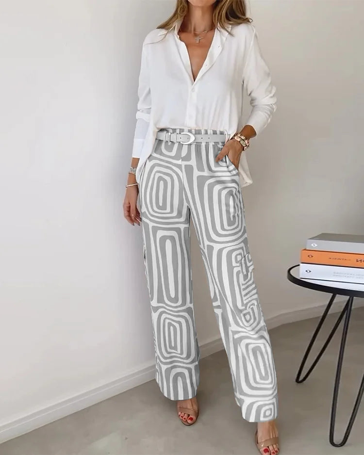 Aliona - Elegante tweedelige set