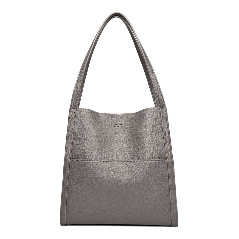 Corinne - Elegante en ruime leren schoudertas