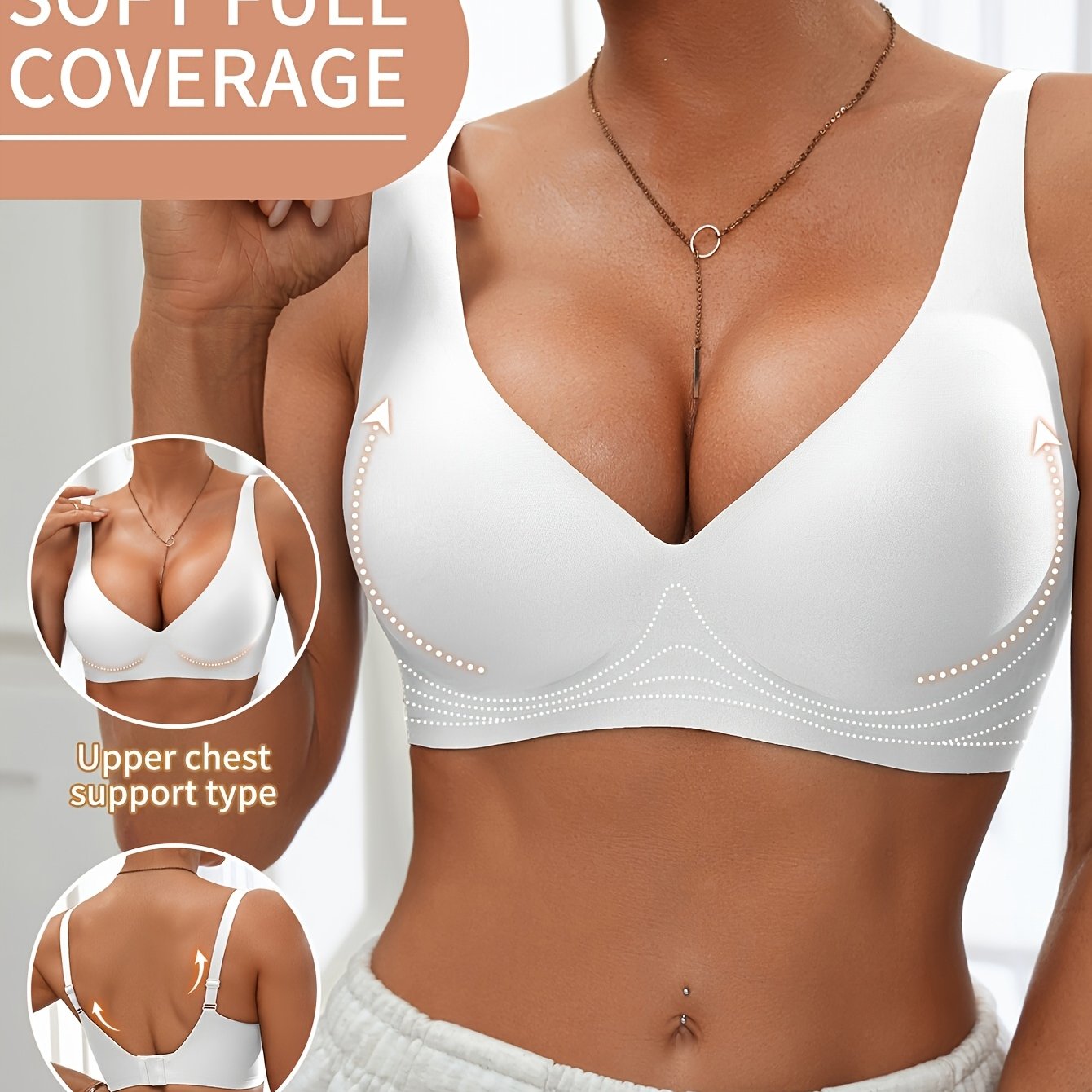 Isendra - Push-Up Beha met Hoge Comfort en Bedekking