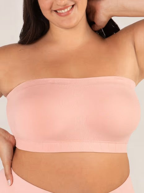 Lysena - Verstelbare strapless bandeau bh met draadloos comfort