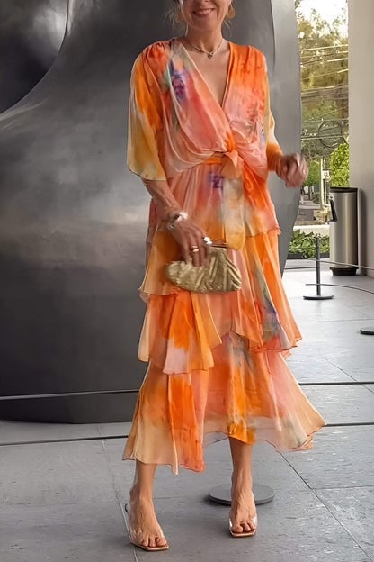 Ayla - Elegante Boheemse Maxi Jurk