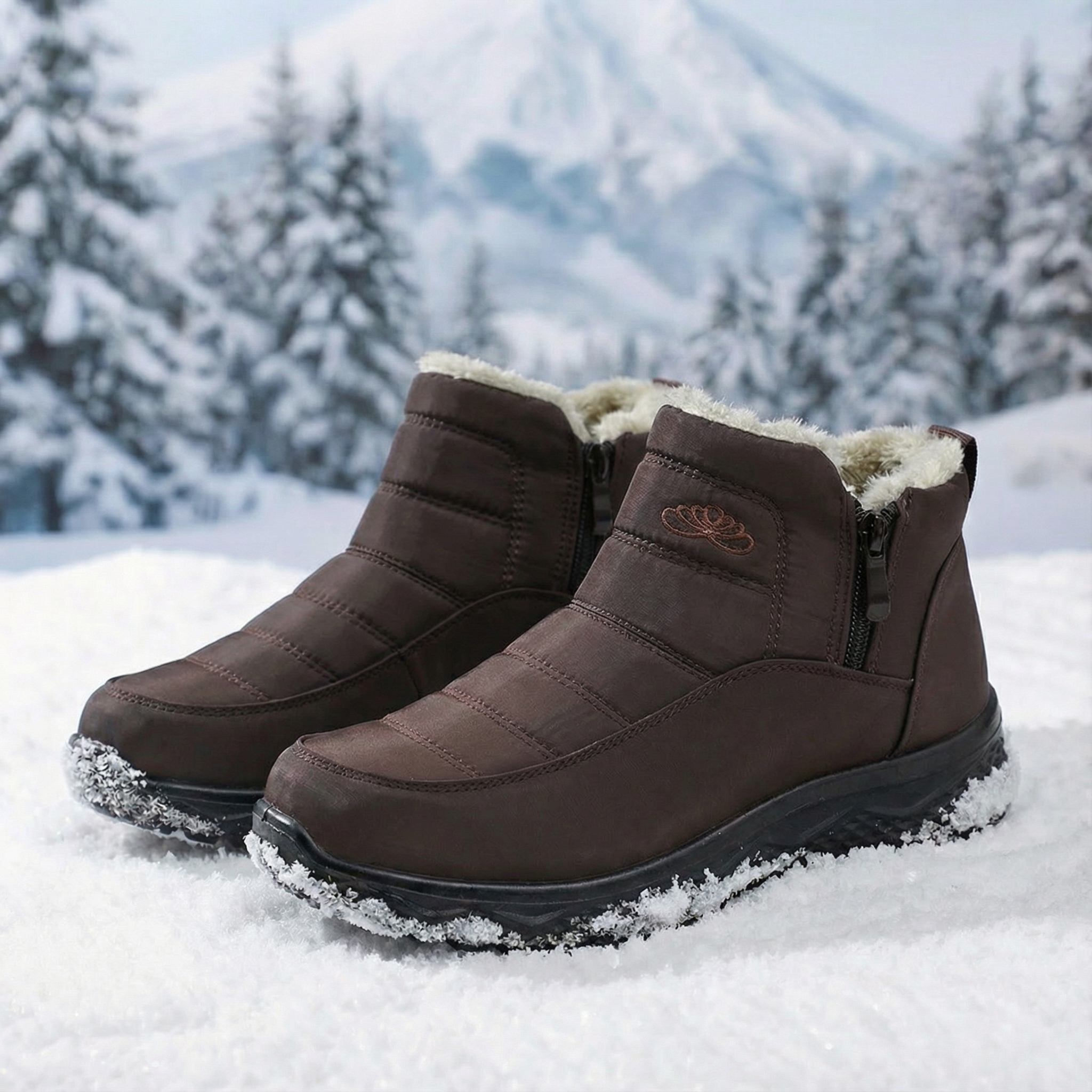 Oravellivra - Comfortabele Lage Fleece Boots