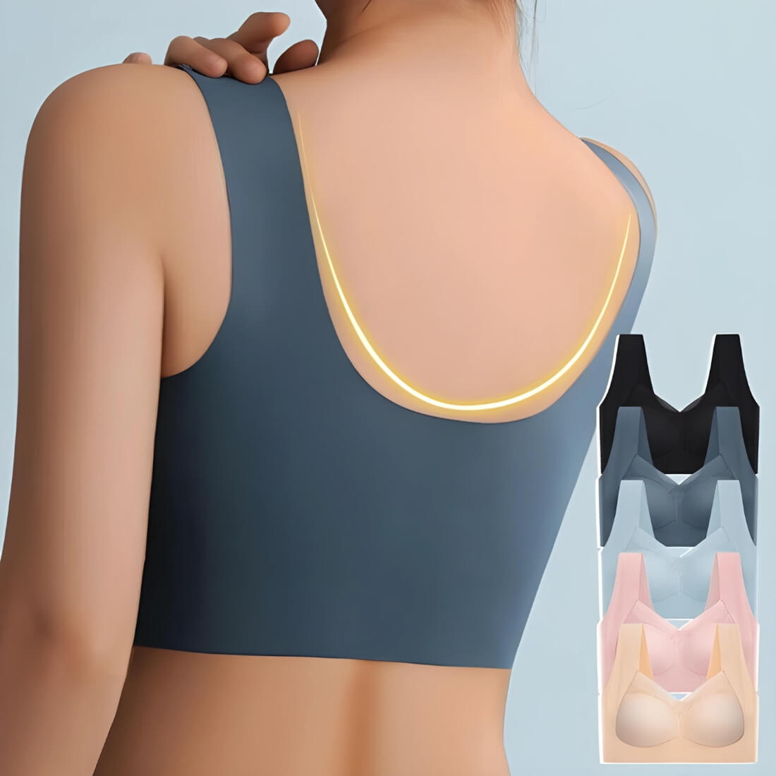 Silhouette BH - Geen bandjes of strakke naden!