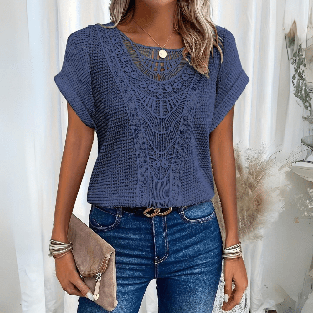 Aina - Elegante Ibiza-stijl blouse