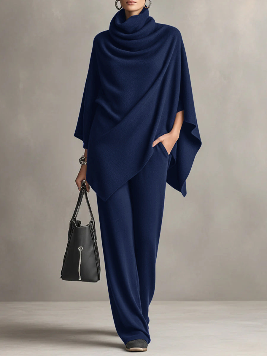 Noraliviennea - Elegante Drapé Twee-delige Set