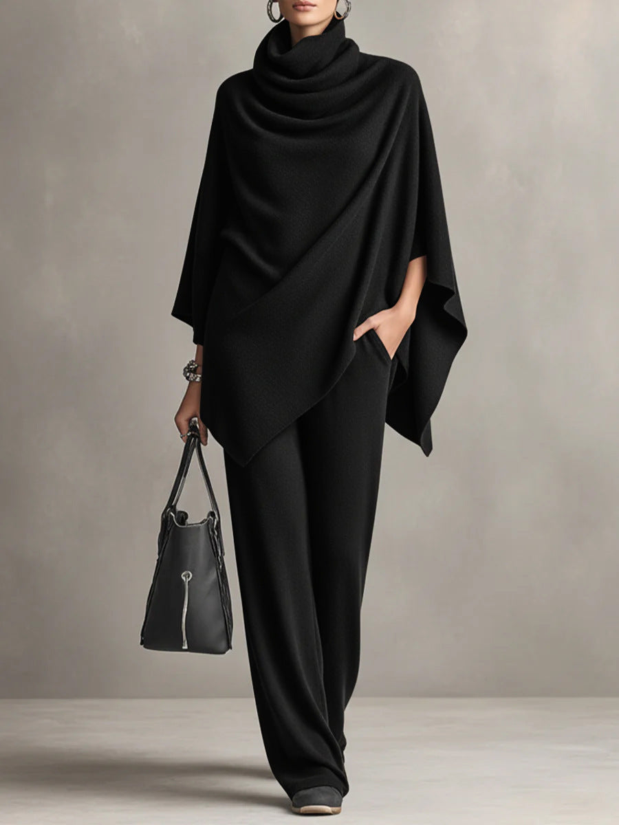 Noraliviennea - Elegante Drapé Twee-delige Set