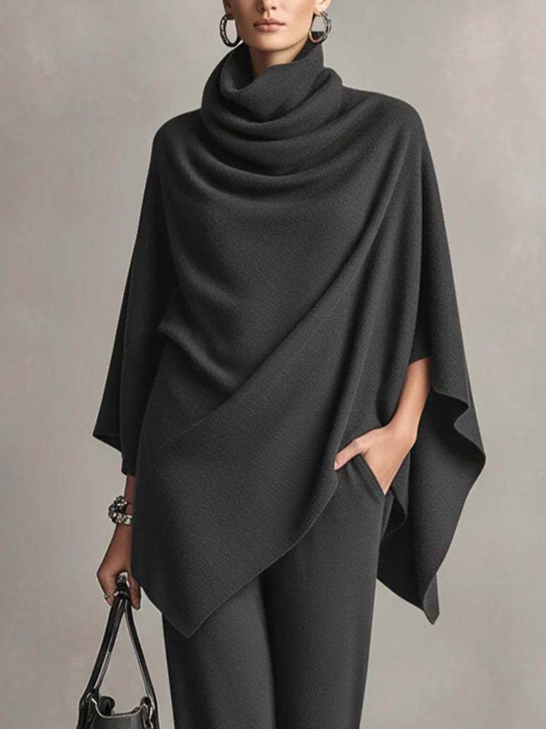 Noraliviennea - Elegante Drapé Twee-delige Set