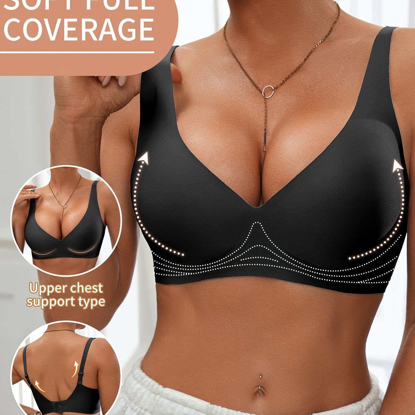 Isendra - Push-Up Beha met Hoge Comfort en Bedekking