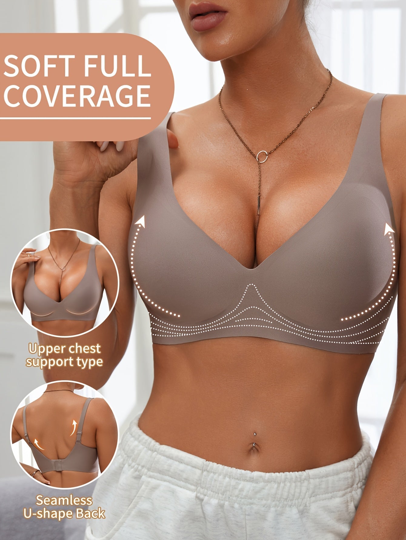Isendra - Push-Up Beha met Hoge Comfort en Bedekking