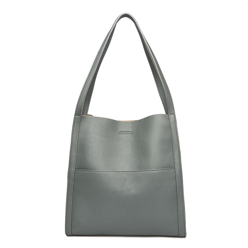 Corinne - Elegante en ruime leren schoudertas