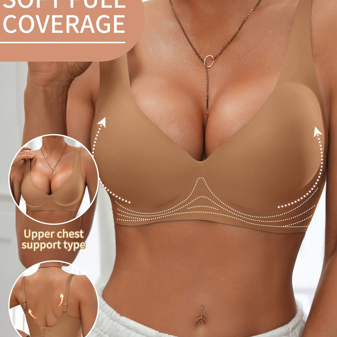 Isendra - Push-Up Beha met Hoge Comfort en Bedekking